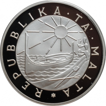 Мальта 5 лир 1981 г., NGC PF69 UC, "ЮНИСЕФ"