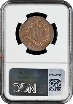 Испания 10 сентимо 1900, NGC MS65 BN, "Каталония: Каталонский союз" Top Pop