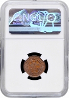 Испания 1/10 реала 1852 г., NGC MS64 BN, "Королева Изабелла II (1847 - 1864)"